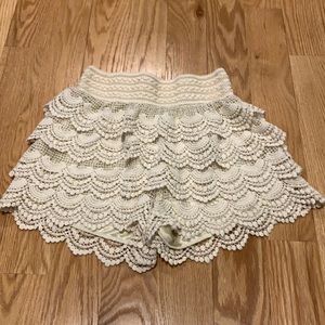 Crochet Layered Short